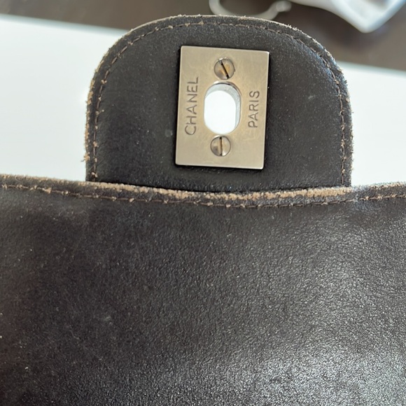 Authentic Chanel Denim Chocolate Bar Quilted Flap - Picture 16 of 17